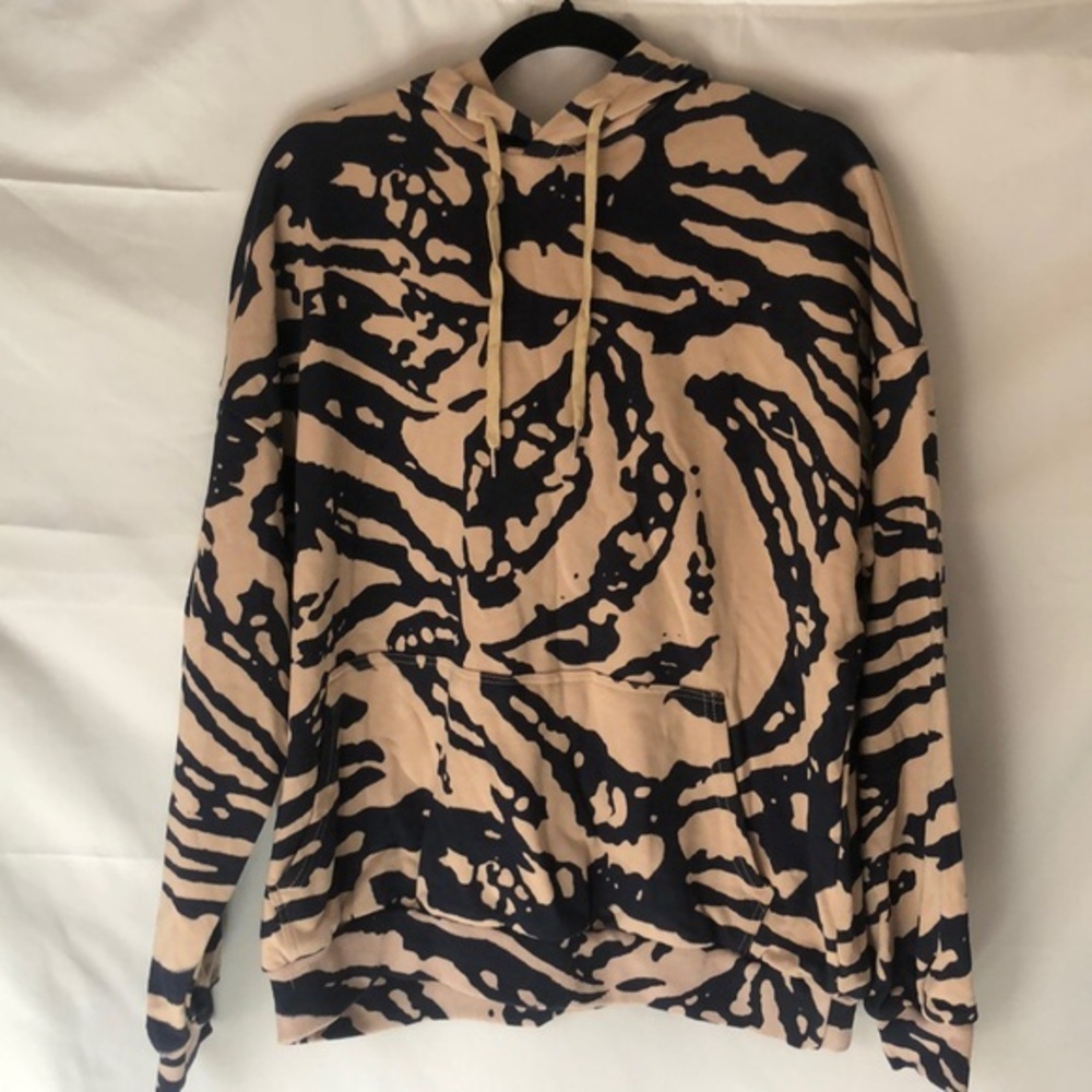 ADIKA OVERSIZED COTTON HOODIE SIZE BACK TO SCHOOL UNISEX XS - Picture 3 of 3